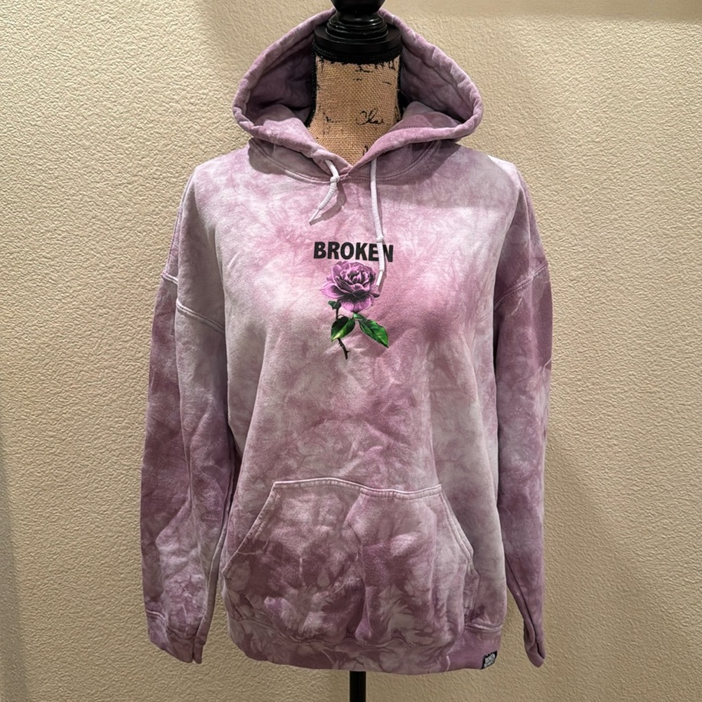 Women’s Broken Promises Tie Dye Hoodie